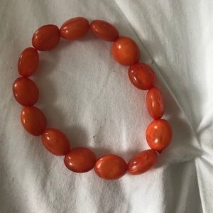 Orange bracelet